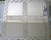 Mosaic Mirror Herringbone Design