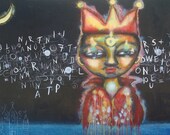 trial and eros of becoming the king,  larger print