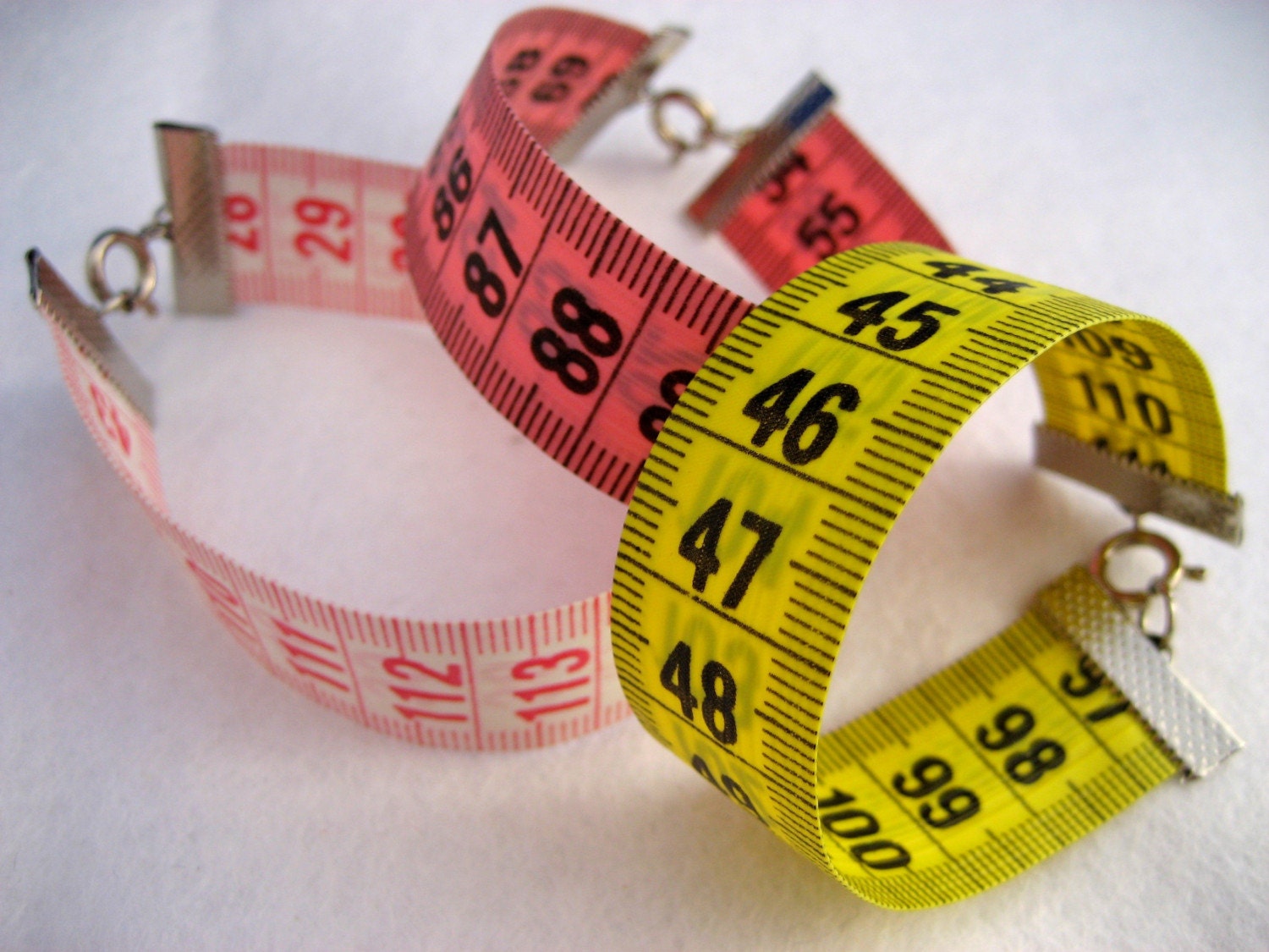 Original Measuring Tape Bracelet by StarkatBeads on Etsy