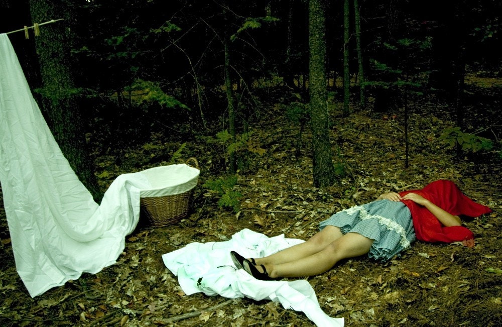 laundry day - 8x12 print