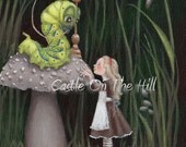 Alice's Adventures In Wonderland - Whoooo Are Youuuuu - 8 x 10 print