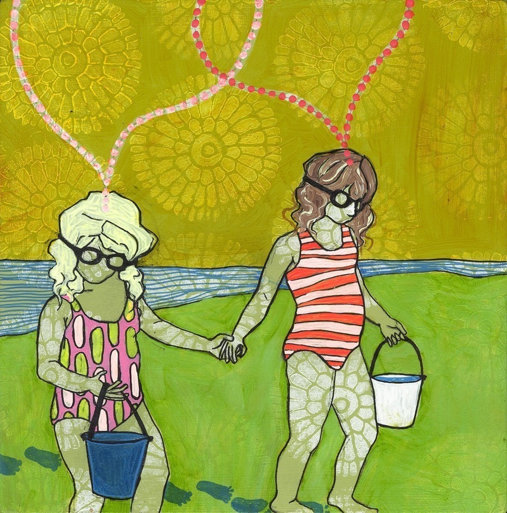 the beach combers PRINT