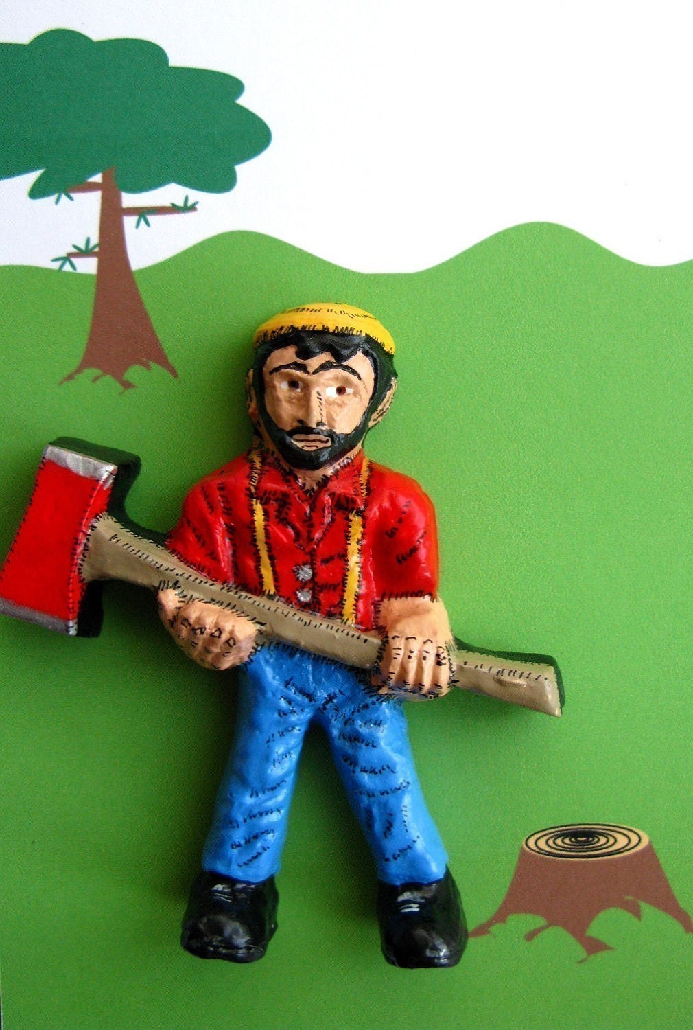 Paul Bunyan Magnet