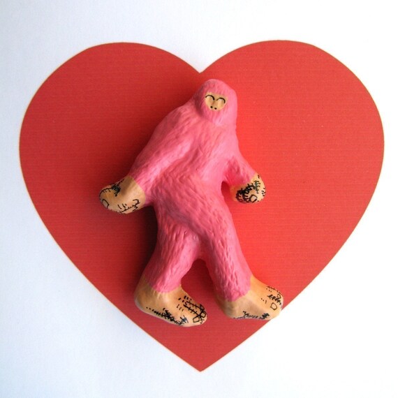 Pink BigFoot - Pin