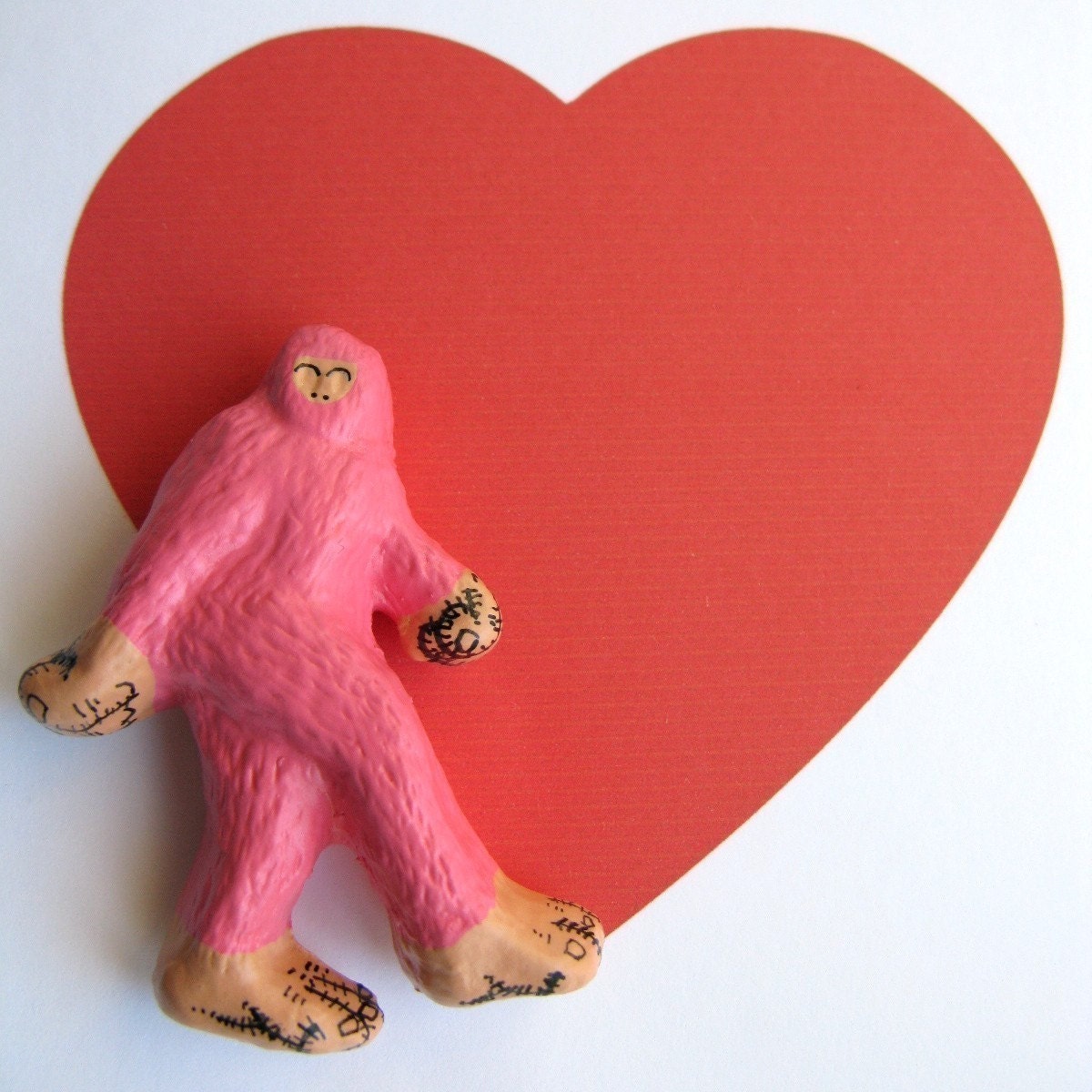 Pink BigFoot - Pin