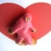 Pink BigFoot Magnet