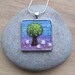 Sheep Pendant with Apple Tree