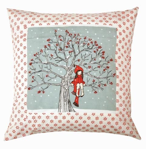 My Favourite Spot in Winter Cushion