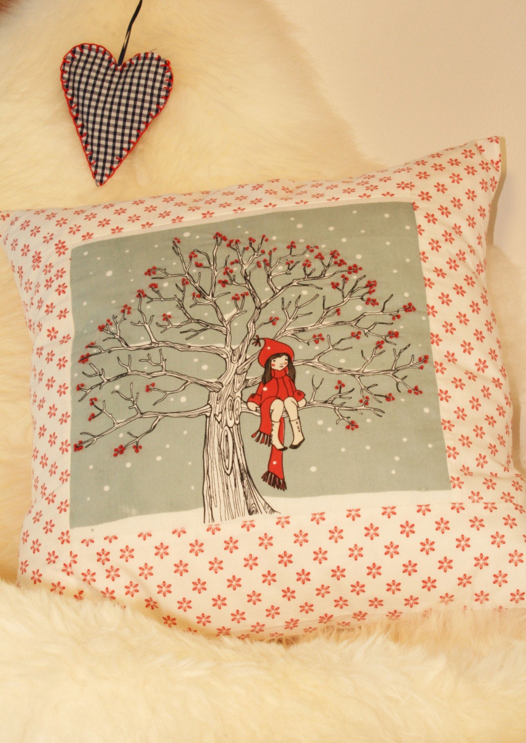 My Favourite Spot in Winter Cushion