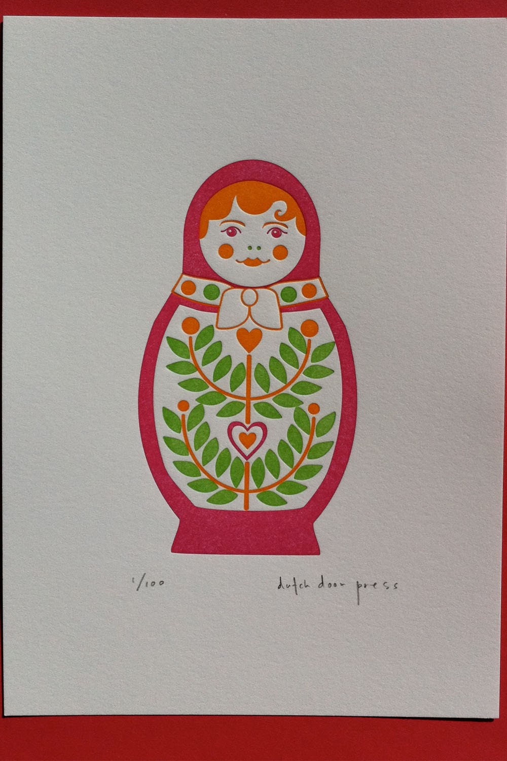 nesting doll print (pink)