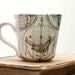 Espresso Cup - Diagram of a Bird