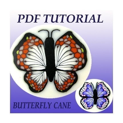 PDF Tutorial - How to creat Butterfly cane