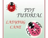 PDF Tutorial - How to creat Ladybug cane