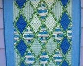 Pickup and Pooches Baby Quilt
