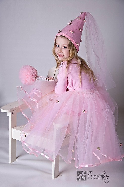 Pink Pretty As A Princess Costume Tutu Set with Hat and Wand Il_570xn