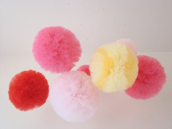 Whimsy Wendy Party Puffs in Your Color Choosing Il_570xn