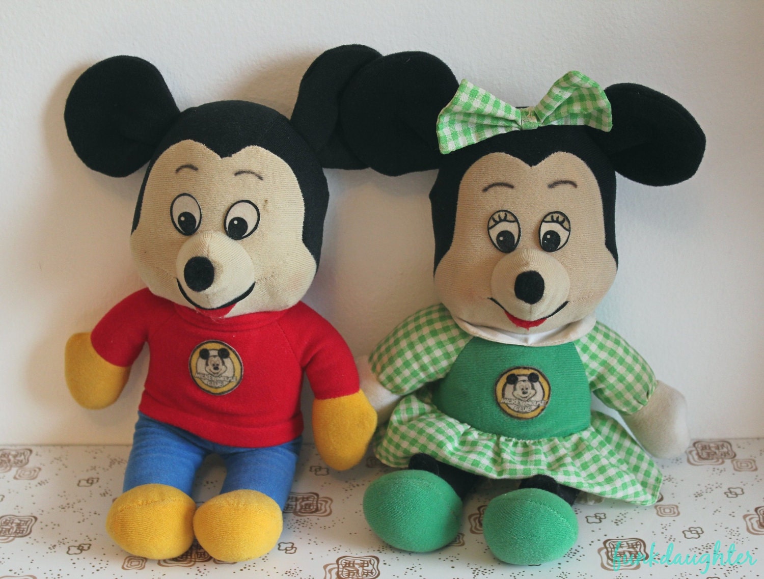 Minnie & Mickey Mouse Club dolls