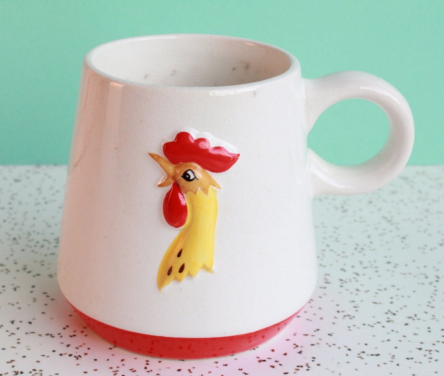 Holt rooster coffee mug - 1960