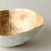 Large Gold Paper Bowl