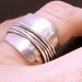 Destiny Wrapped Wide Band in Sterling Silver