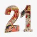Bespoke Comic Birthday Numbers