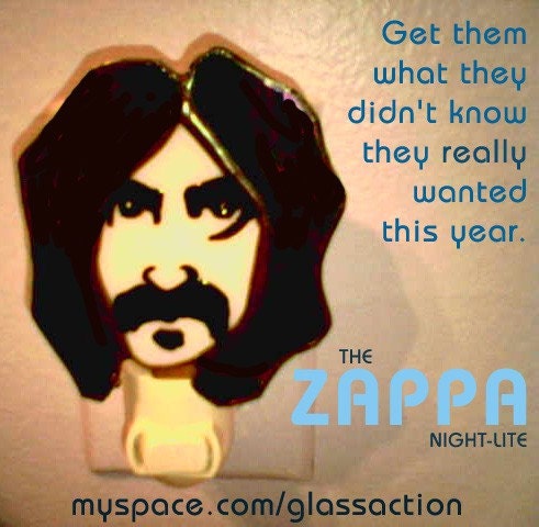 Stained Glass ZAPPA Night Light by Glass Action