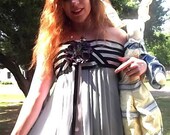 Alice's Teapot Dress, Teaparty Dress, Alice in Wonderland  Custom