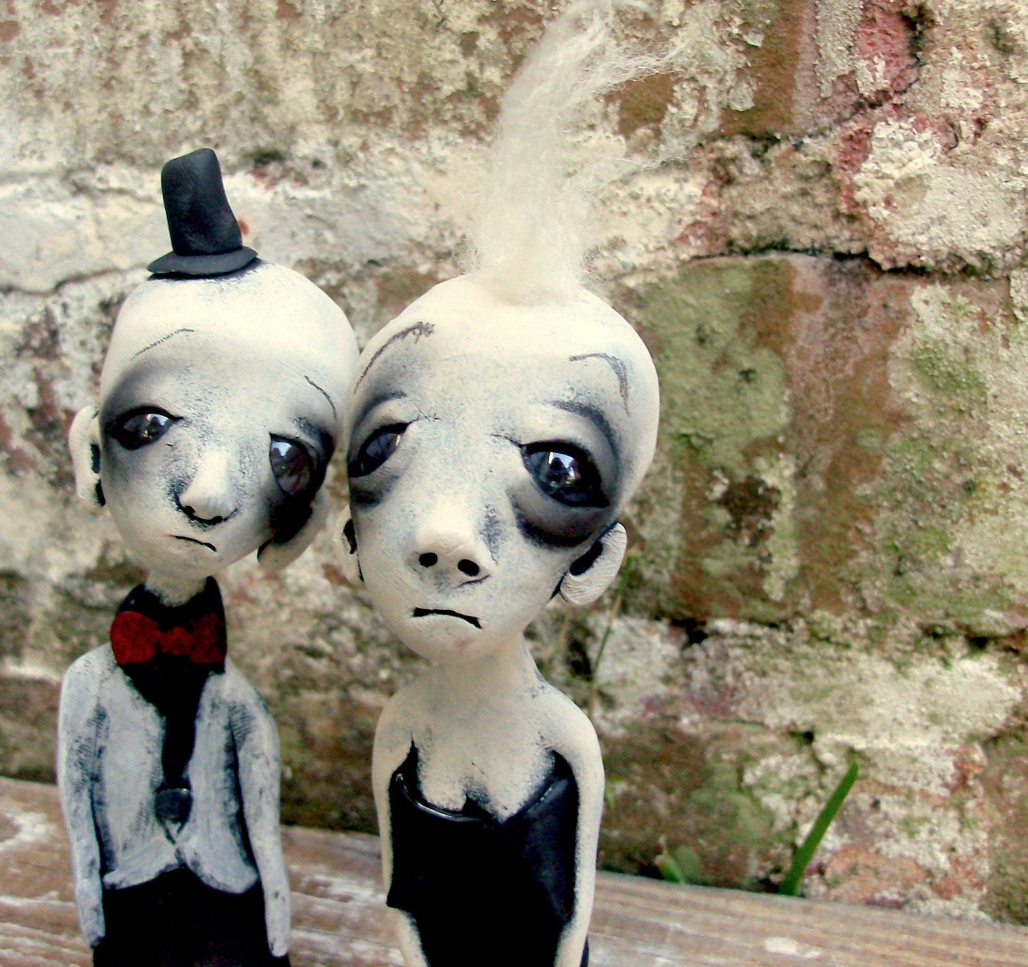 Zombie Love Loopy Art Doll