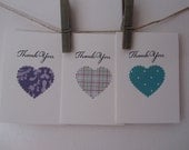 Thank You Mini Card set of 3