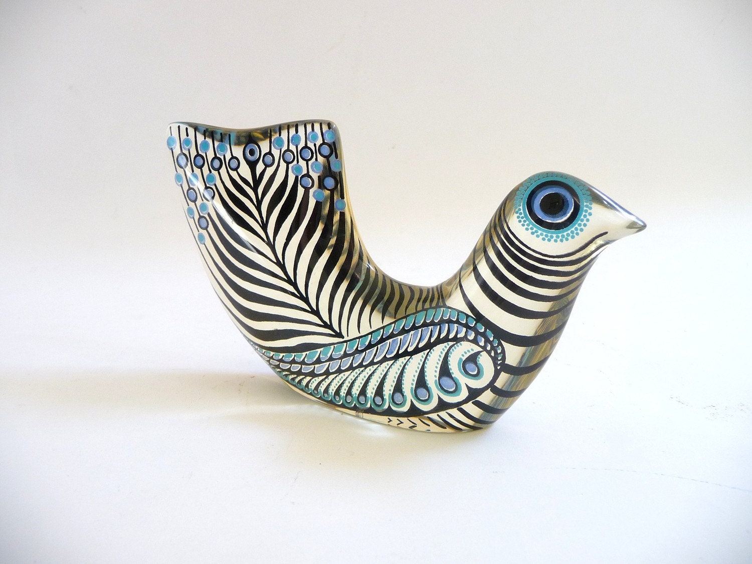 Rare Abraham Palatnik Lucite Dove Sculpture