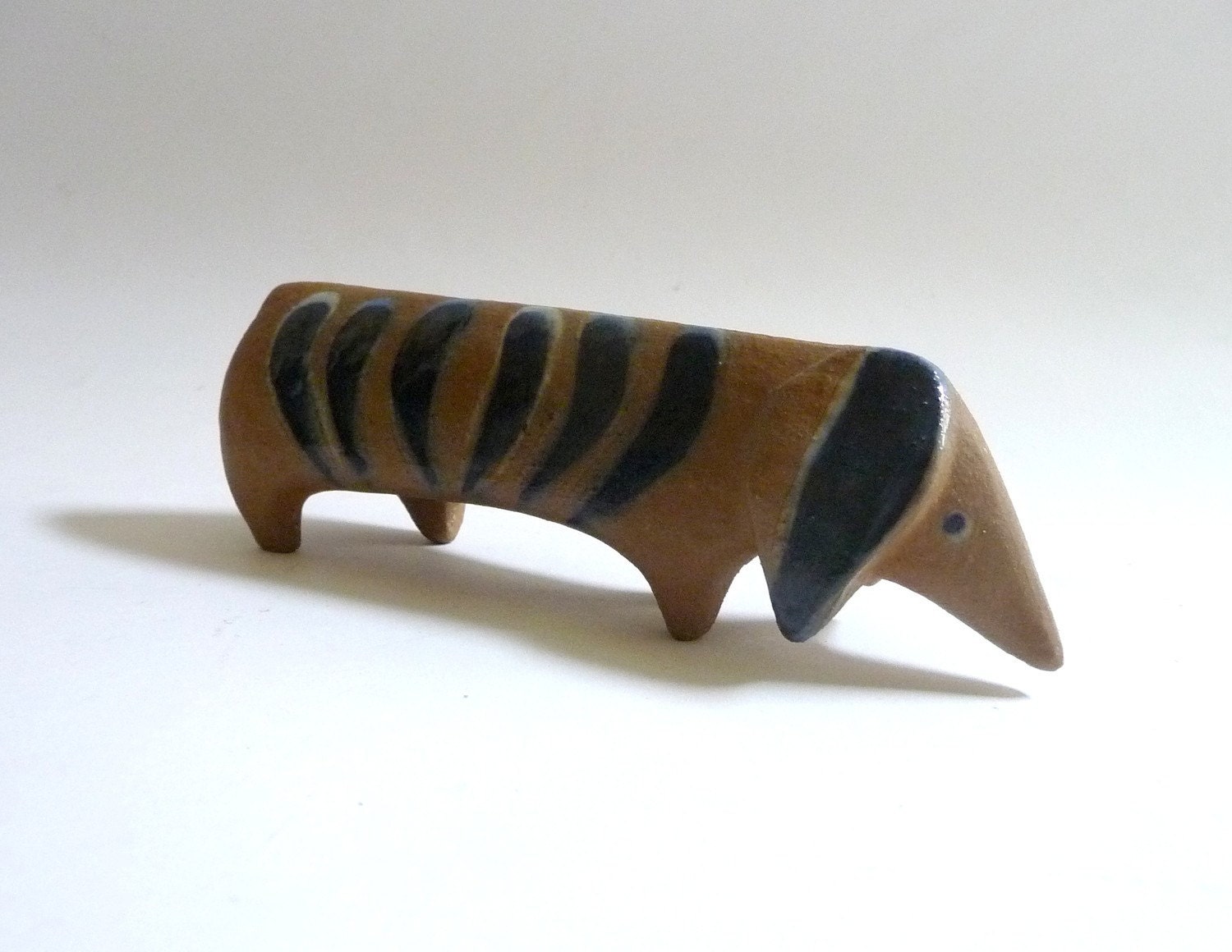 Swedish Modern Ceramic Dachsund by Lisa Larson