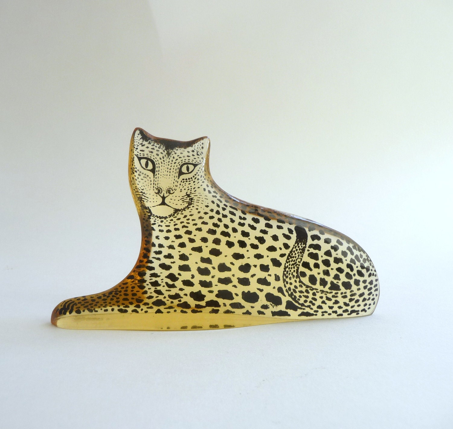 1970s Abraham Palatnik Lucite Leopard