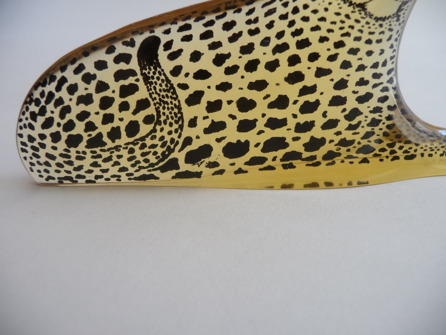 1970s Abraham Palatnik Lucite Leopard