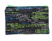 Computer Codes Zipper Pouch 