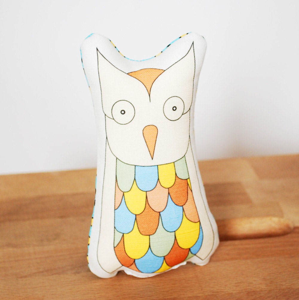 mini printed owl