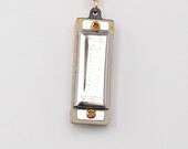 Miniature Harmonica Charm Necklace That Works