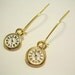 Clock Earrings