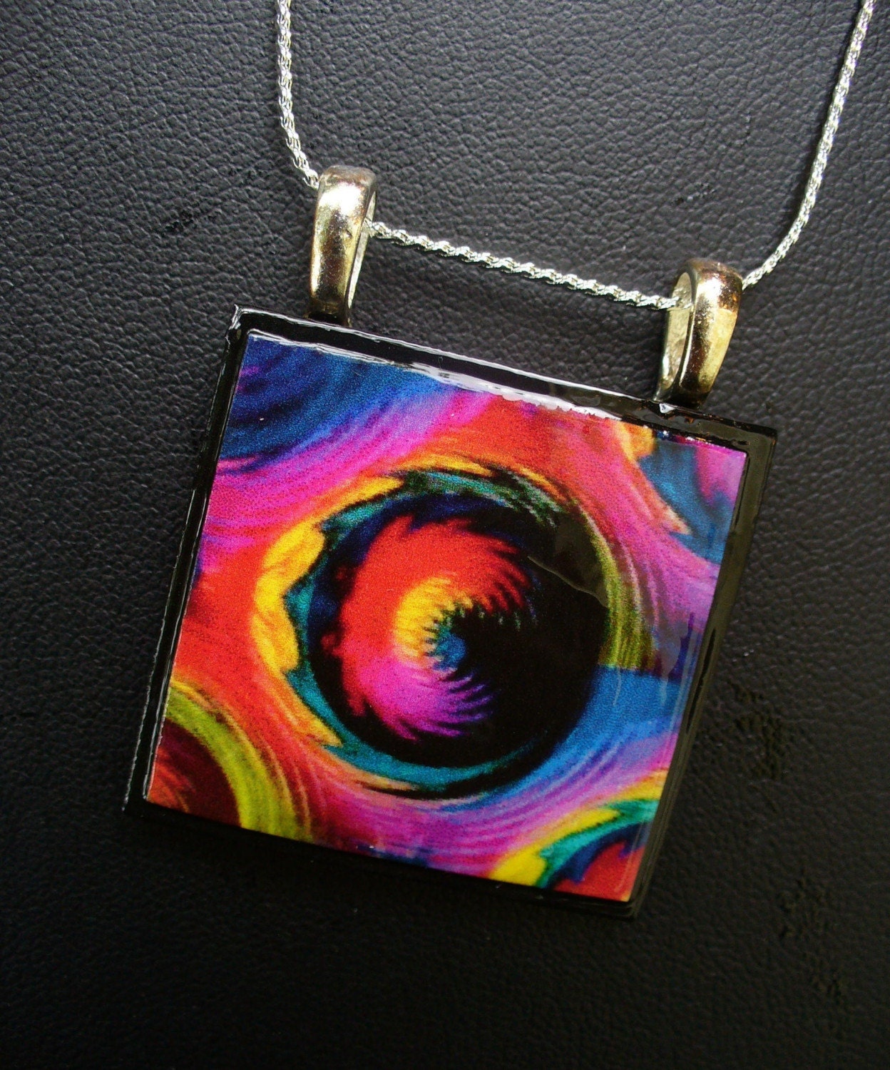 A NIGHT AT THE OPERA DIGITAL WEARABLE ART PENDANT
