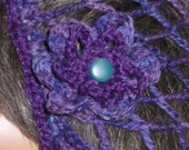 Snood with Flower Pin To Order