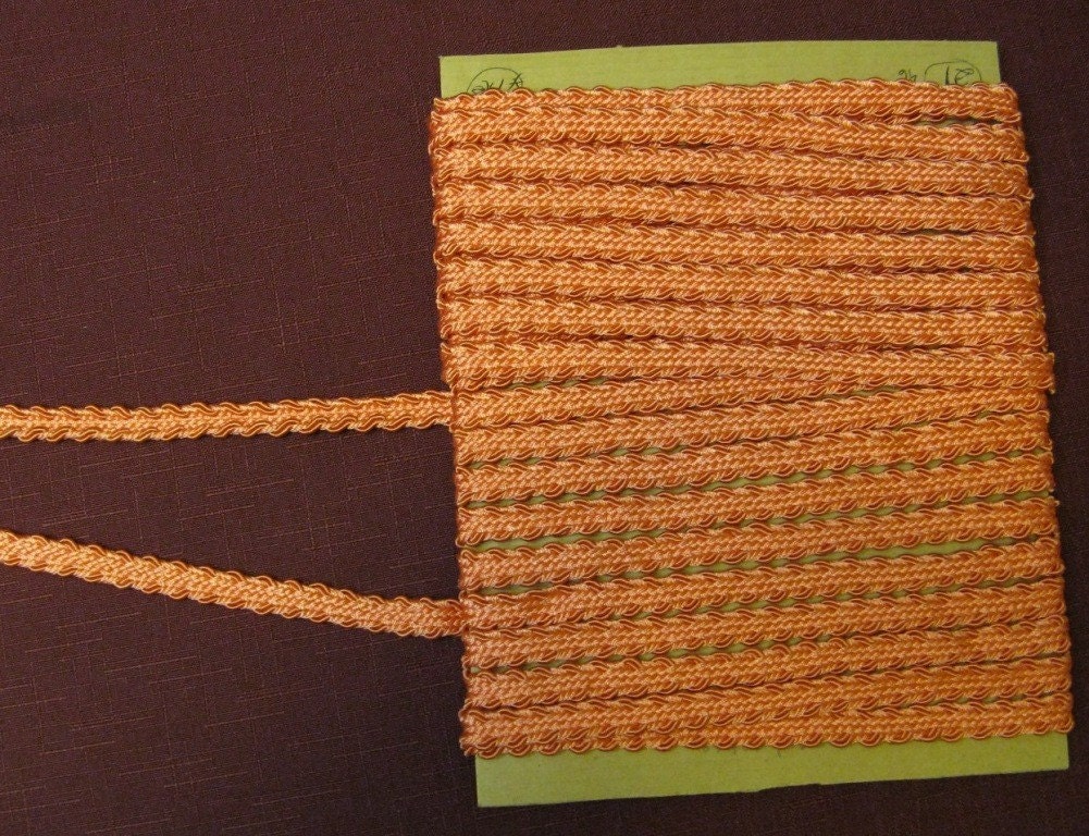 Coral Colored Trim - 11 Yards