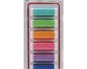 Singer Rayon Thread Assortment - six 30 yard spools