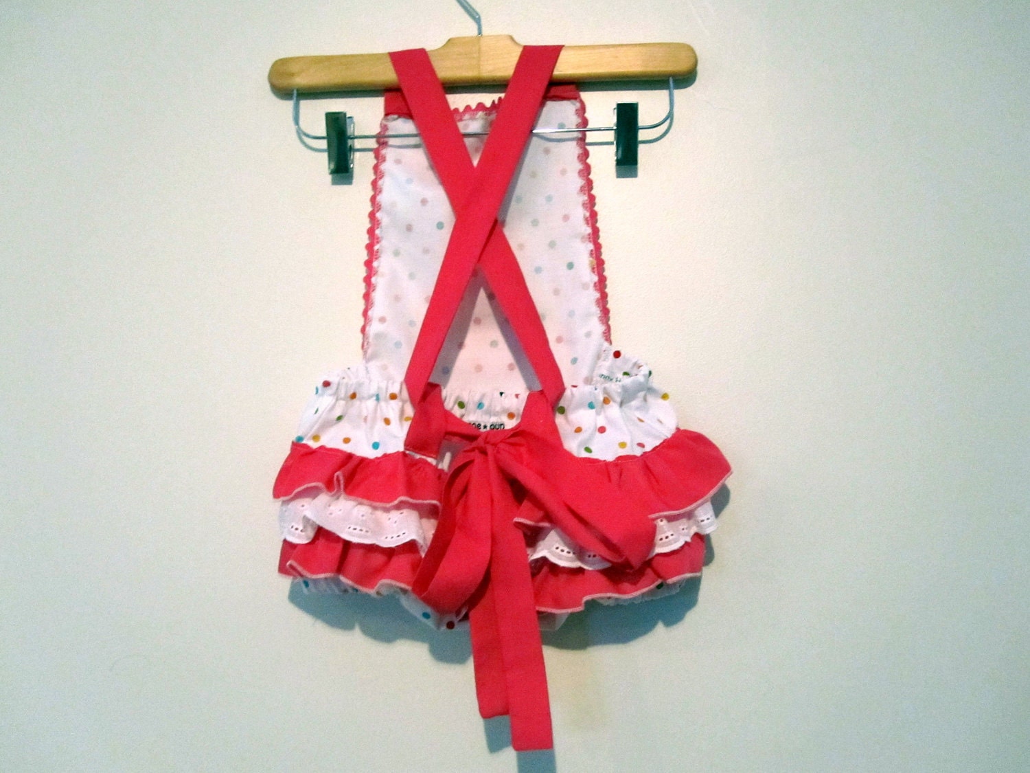 Retro Ruffler  -  Circus Dots  - Costume - Girl - Toddler - Baby