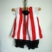 Pirate Boy Costume Vest Knickers and Sash