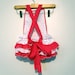 Retro Ruffler  -  Circus Dots  - Costume - Girl - Toddler - Baby