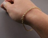 Dainty Gold Bracelet - Gold Filled Chain Delicate Bracelet