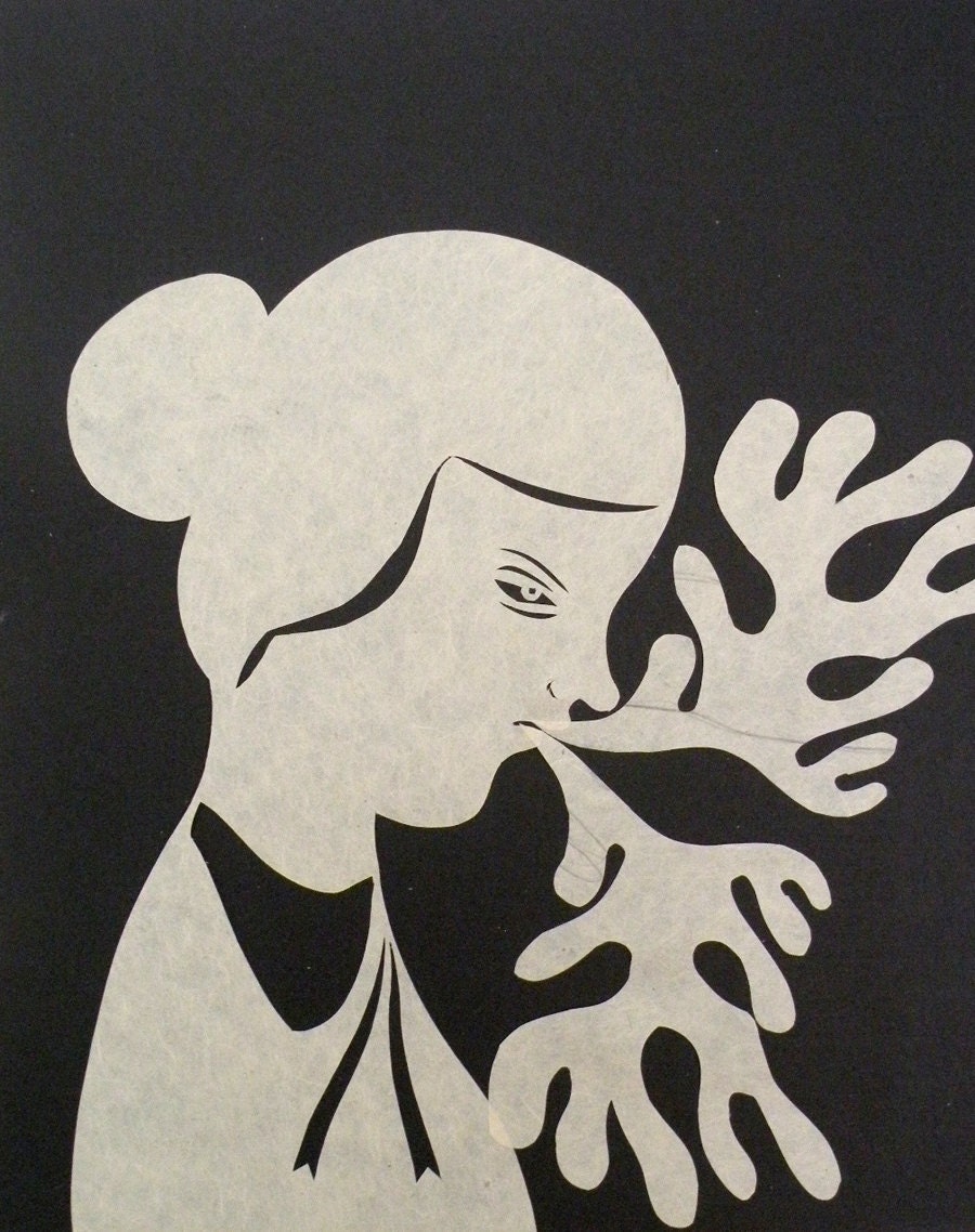 Lips Like Agar Papercut STUDIO SALE