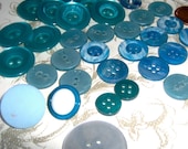 Blue selection of buttons