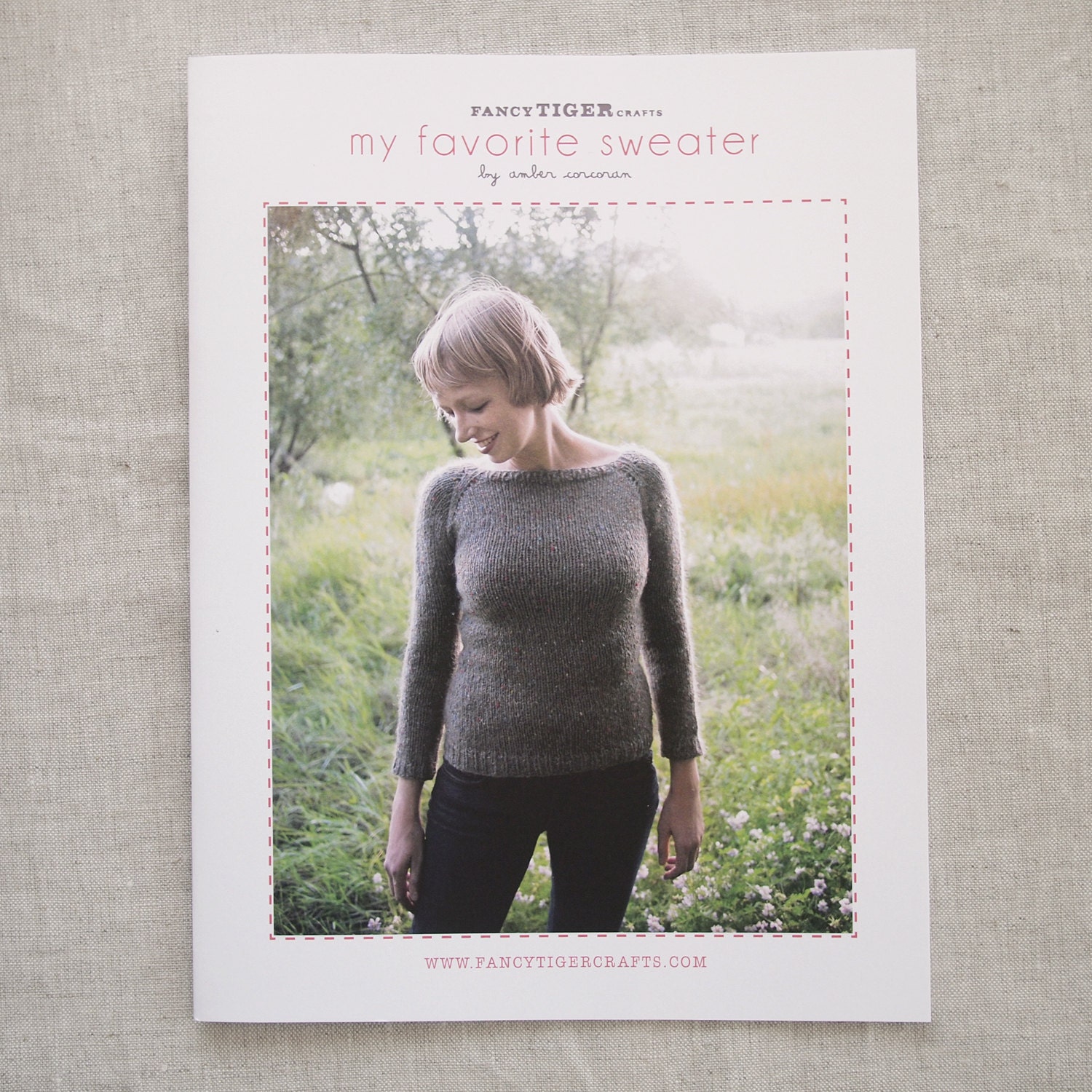My Favorite Sweater Customizable Knitting Pattern by Fancy Tiger (PDF)