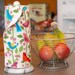 Custom Order - Reusable, Eco Friendly Snapping Paper Towel Set - YOU CHOOSE PRINT - Flannel and Birdseye