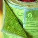 NEW - Reusable, Eco Friendly Snapping Paper Towel Set - Green Kitchen  - Cotton and Terry Cloth